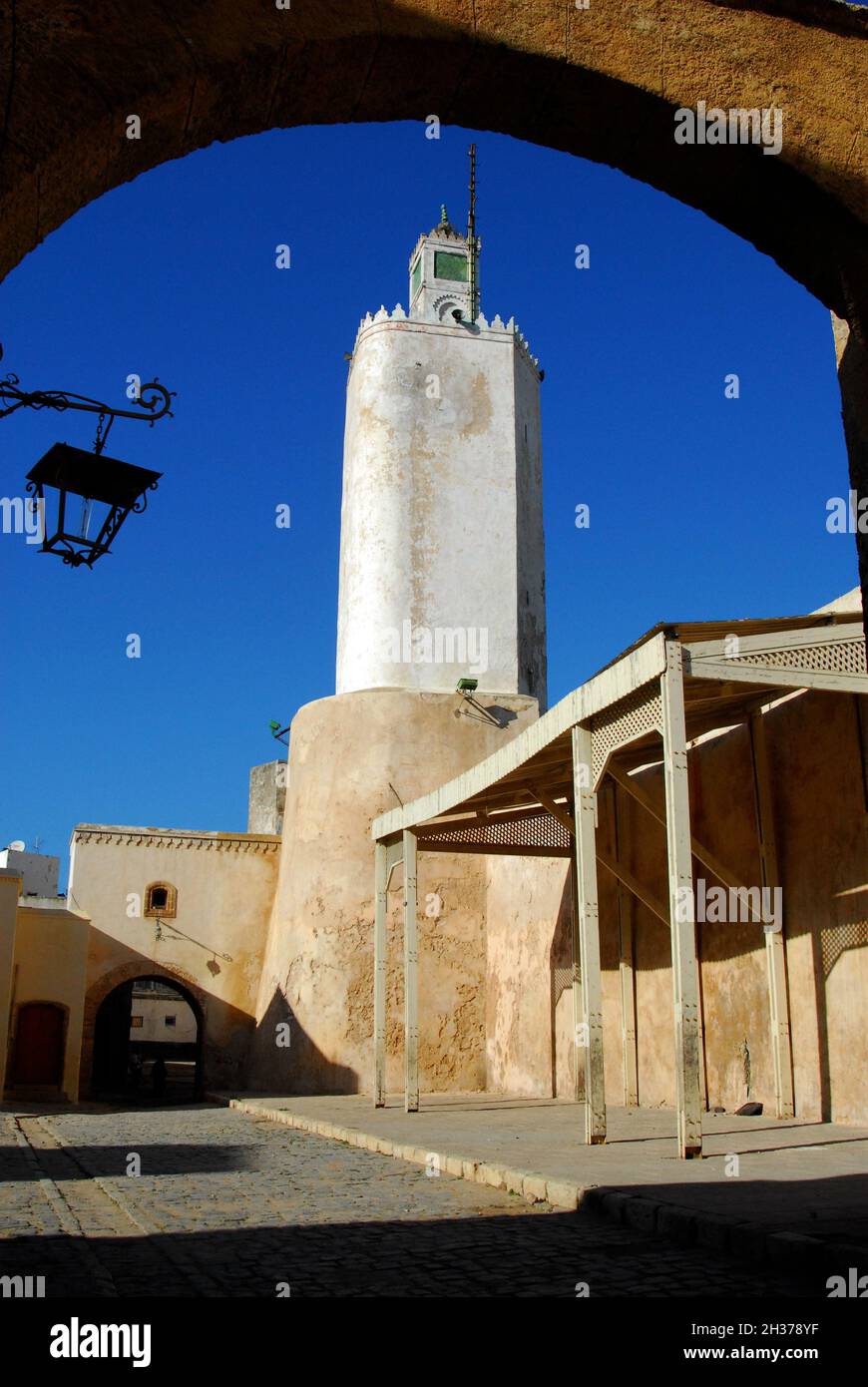 AL CENTRO DEL MAROCCO, SULLE RIVE DELL'ATANTIQUE, EL JADIDA GODE DI UNA POSIZIONE STRATEGICA. CITTÀ CON UN PASSATO PRESTIGIOSO, IL MITICO MAZAGAN È ORA Foto Stock