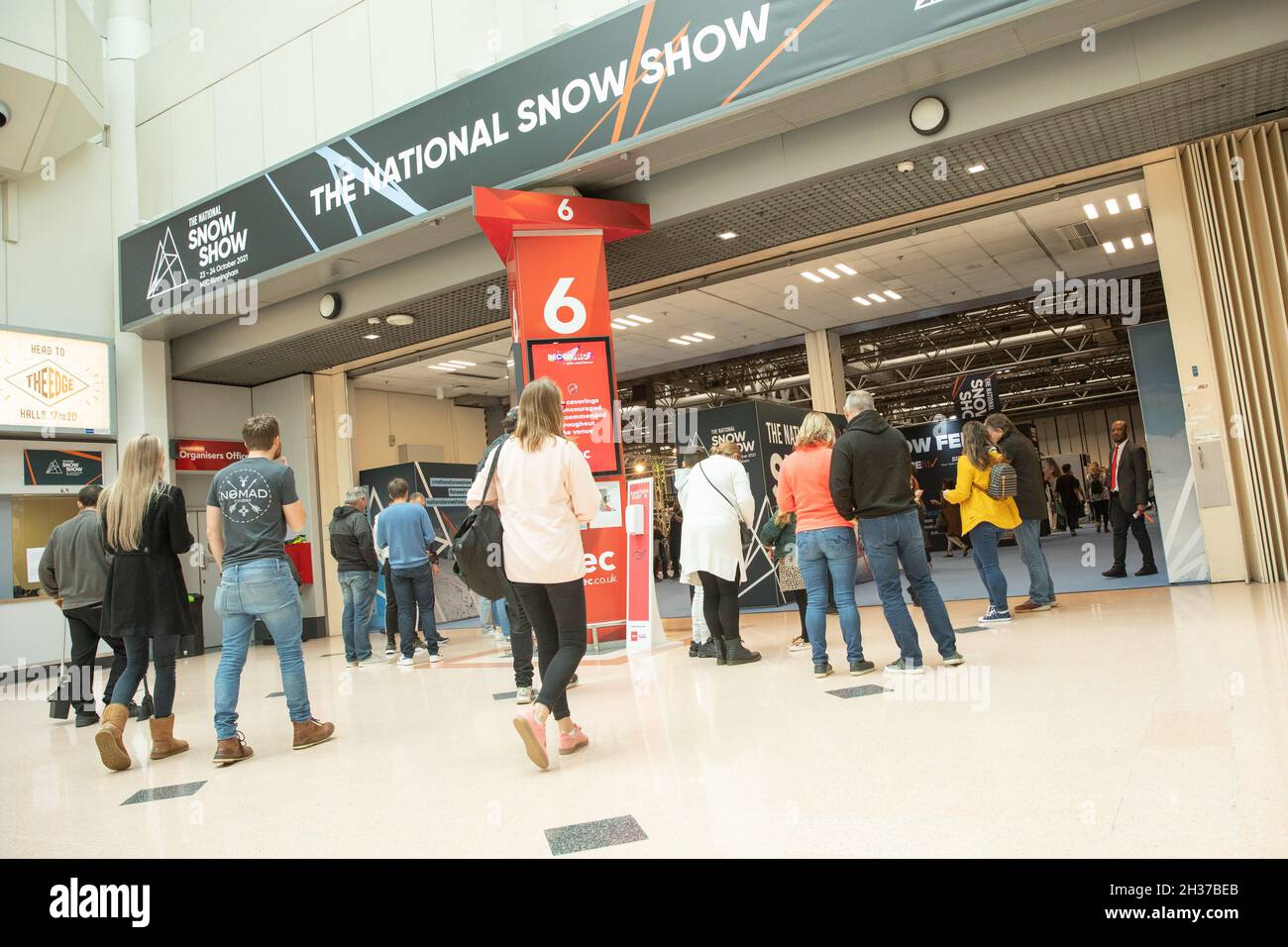 Birmingham, Inghilterra. 24 ottobre 2021. Il National Snow Show al NEC di Birmingham in Inghilterra. Credit: SMP News / Alamy Live News Foto Stock