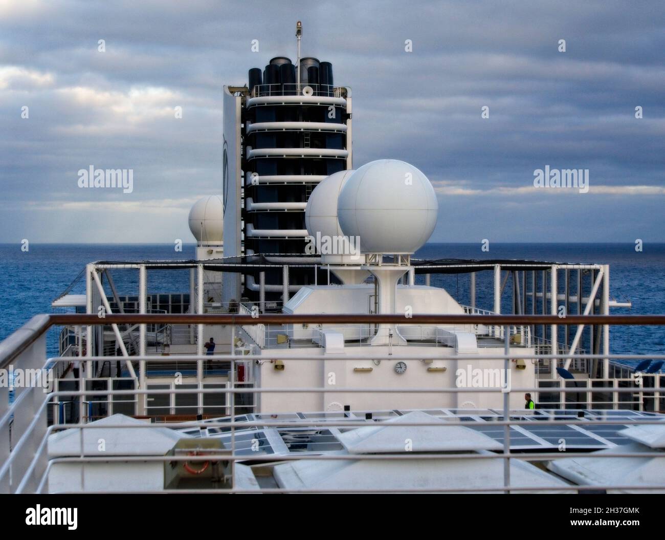 Crociera Heavenly Rays Koningsdam Holland America Foto Stock
