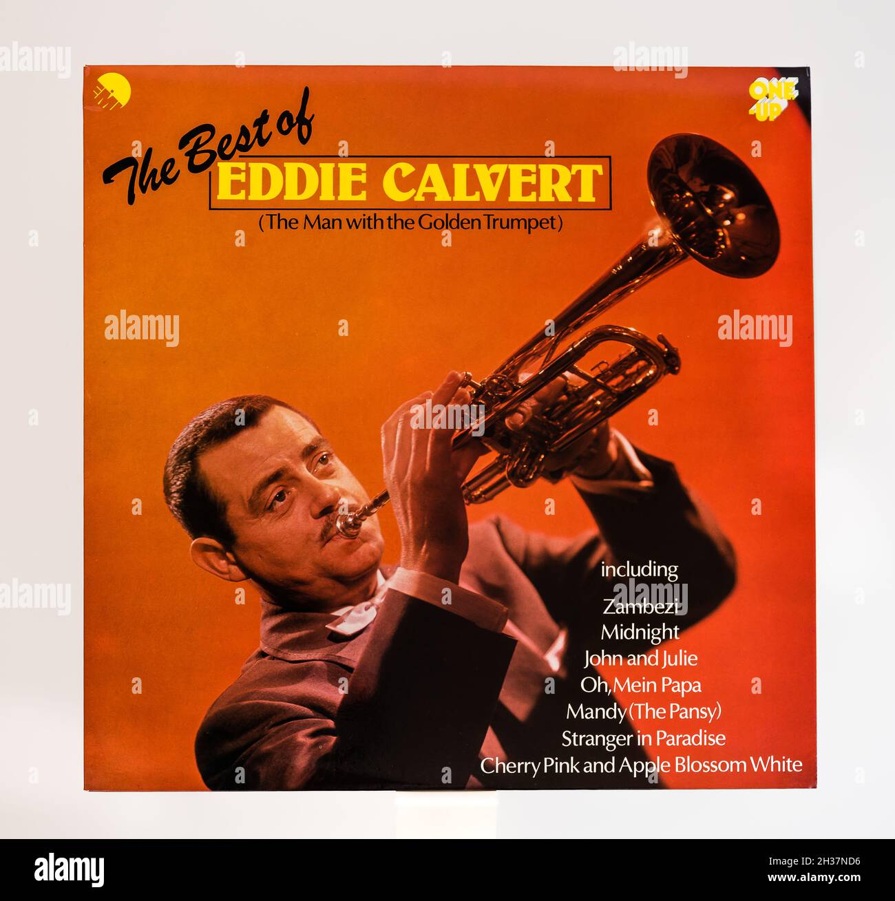 Ricordi di EMI - il meglio di Eddie Calvert, Vinyl Disc . Foto Stock