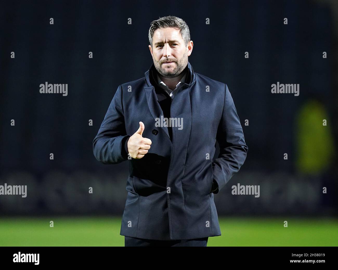 Lee Johnson, direttore di Sunderland, prima della quarta partita della Coppa Carabao al Kiyan Prince Foundation Stadium di Londra. Data foto: Martedì 26 ottobre 2021. Foto Stock