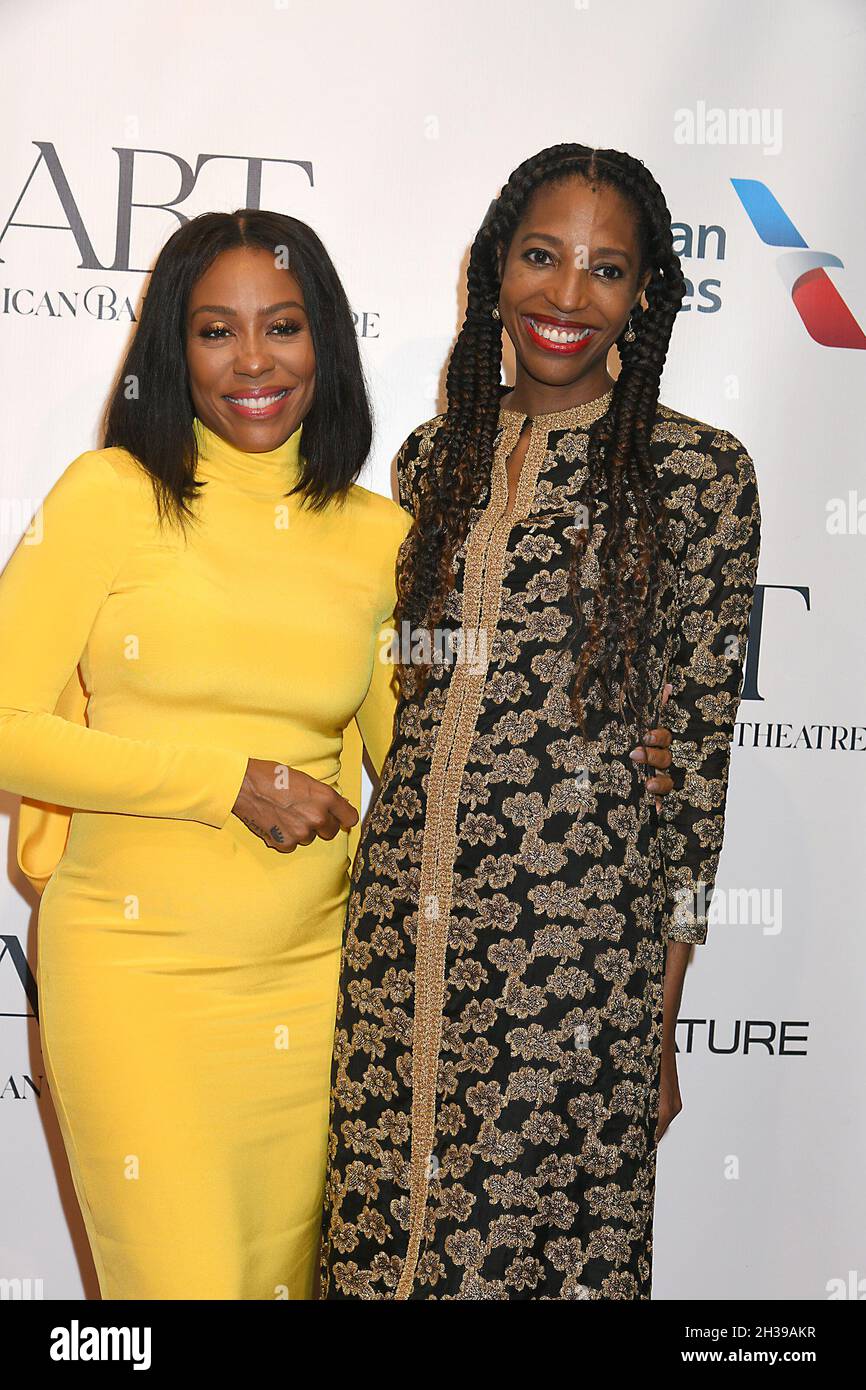 Karen Pittman partecipa al gala autunnale dell'American Ballet Theatre al David H Koch Theatre di Lincoln Center Plaza il 26 ottobre 2021 a New York, New York, USA. Robin Platzer/ Twin Images/ Credit: Sipa USA/Alamy Live News Foto Stock