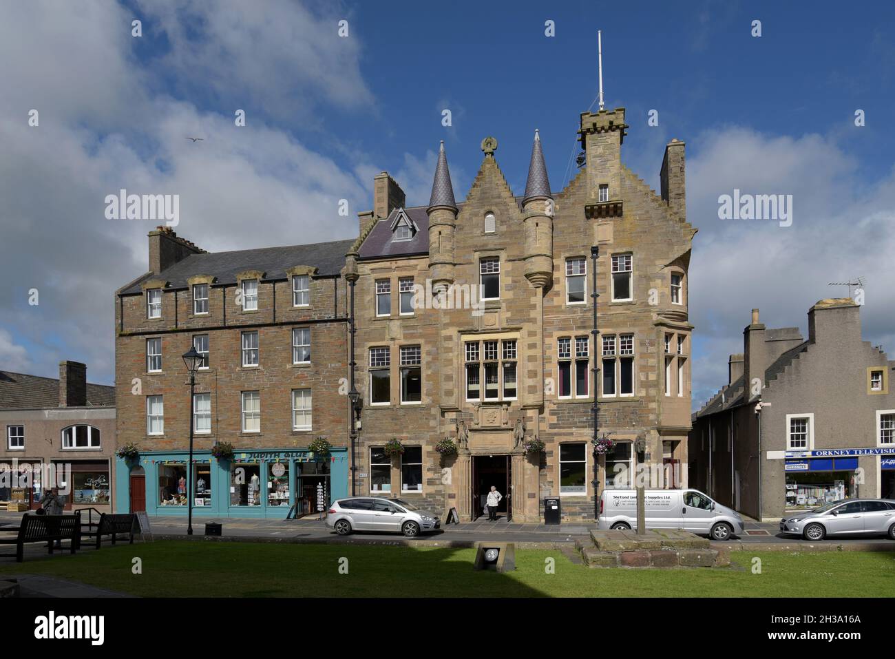 Regno Unito, Scozia, Orkney Island, Kirkwall, Mainland Foto Stock