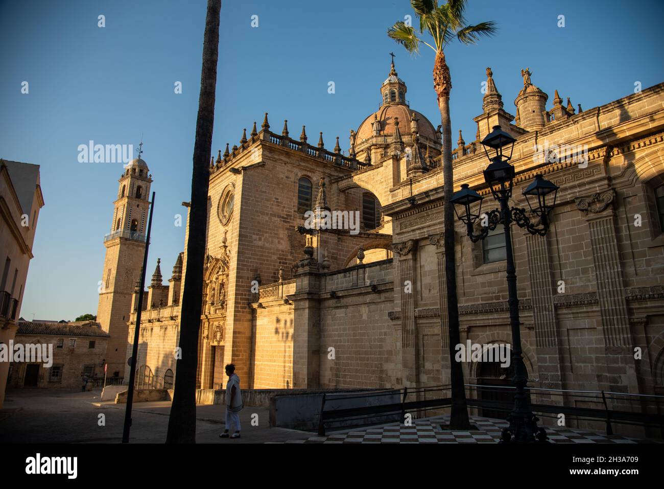 catedral de jerez de la frontera 2021 Foto Stock