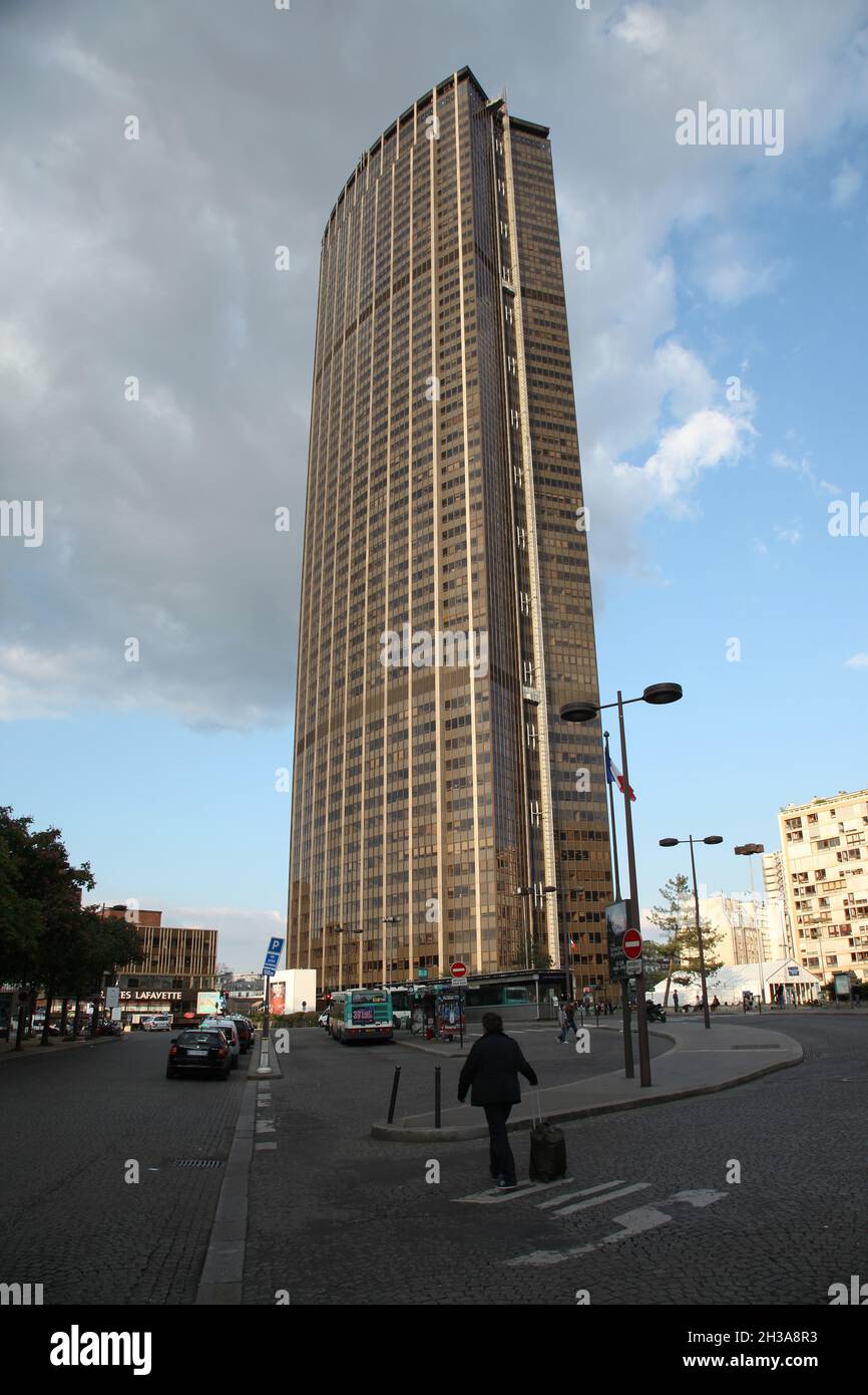 Francia, Parigi, TOUR DE MONTPARNASSE Foto Stock