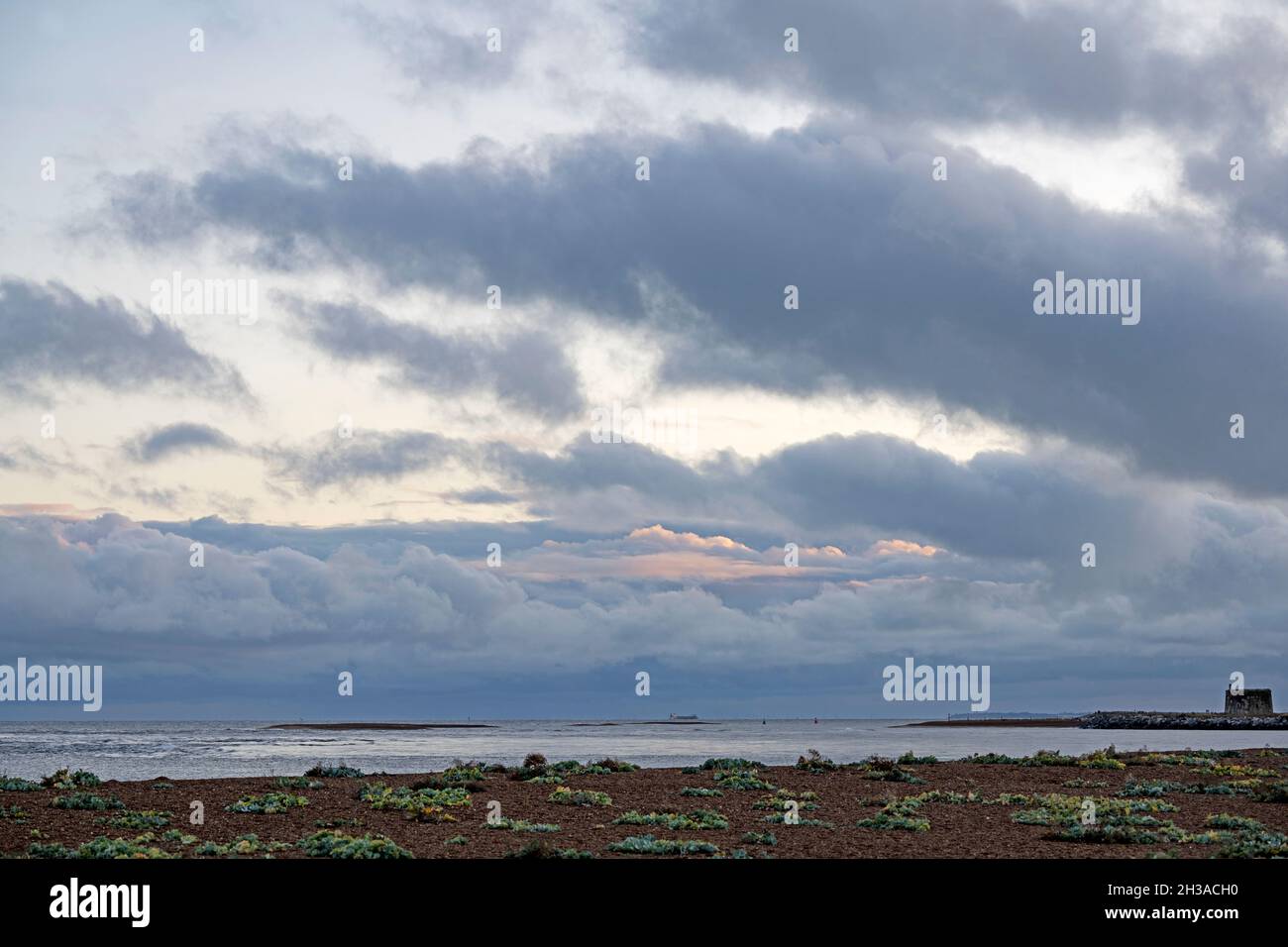 Fiume Deben estuario traghetto Bawdsey Suffolk in Inghilterra Foto Stock