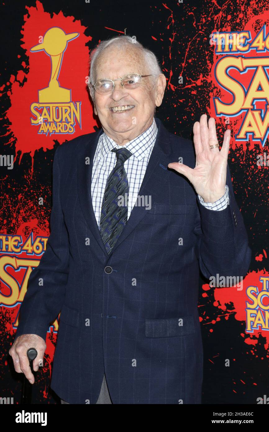 26 ottobre 2021, Burbank, CA, Stati Uniti d'America: LOS ANGELES - Oct 26: Ronnie Schell al 46° Saturno Awards annuale al Marriott Convention Center il 26 ottobre 2021 a Burbank, CA (Credit Image: © Kay Blake/ZUMA Press Wire) Foto Stock