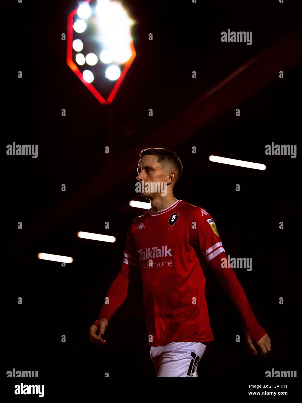 Cacciatore Di Cenere. Salford City FC. Foto Stock