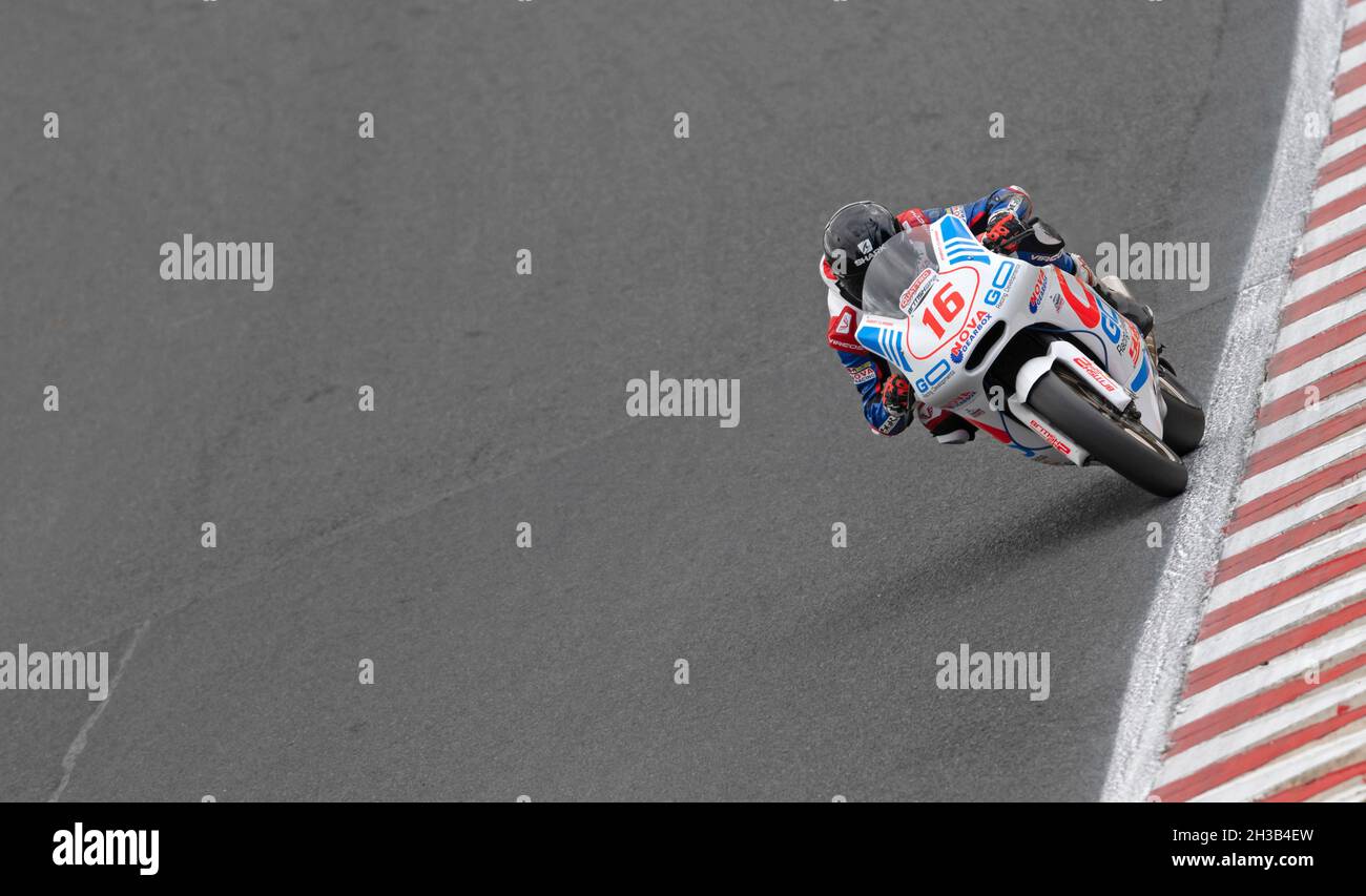 Quattro Group British Supersport/British GP2, 16, 0 Harvey Claridge, chassis Factory, Go Racing Developments SGR Foto Stock