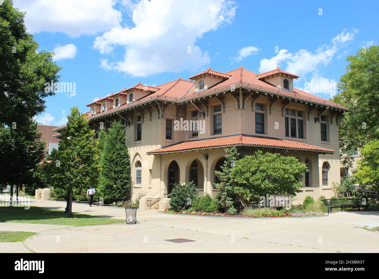 Frese Hall, Queens College, New York Foto Stock