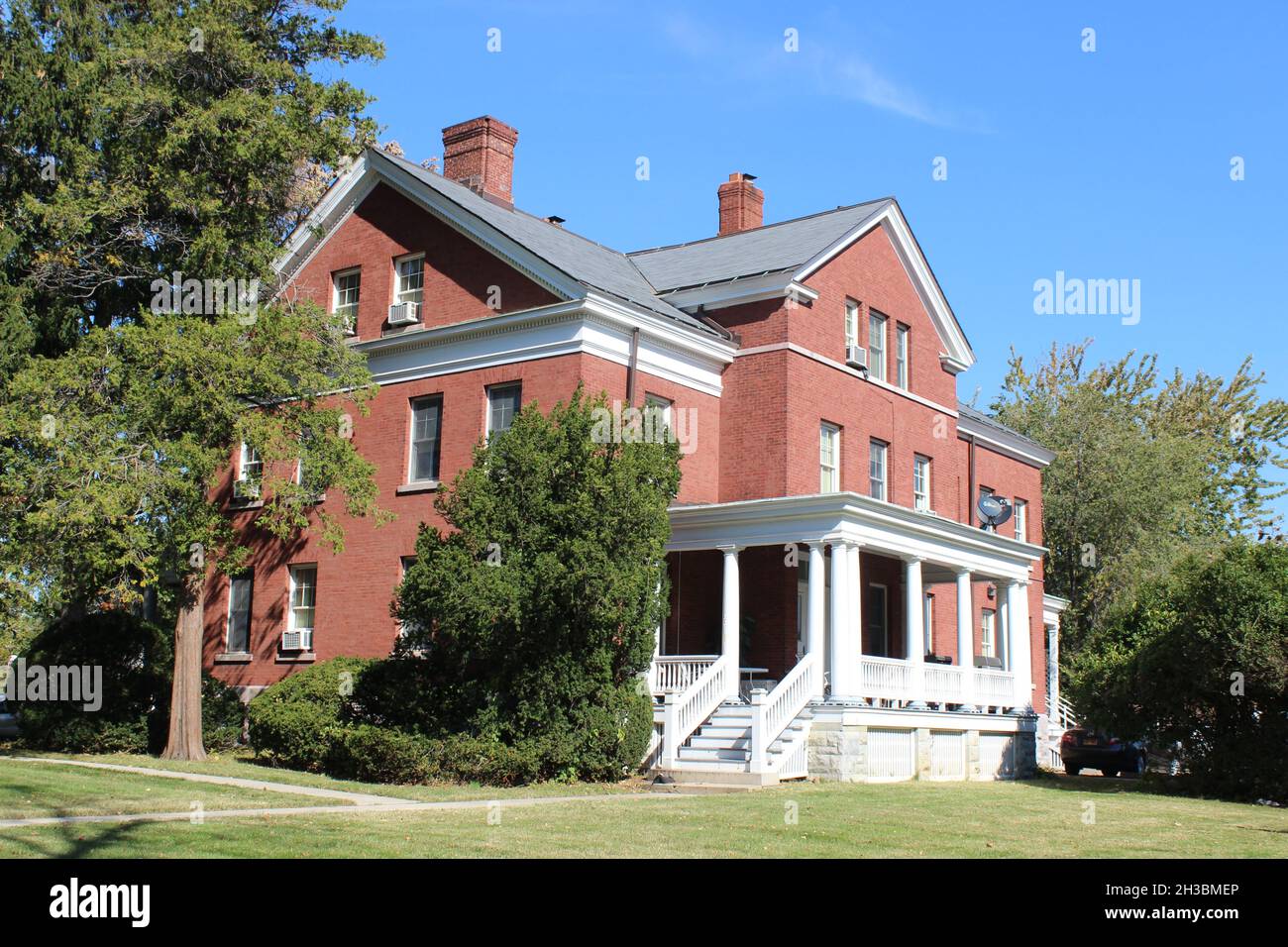Captina's Quarters, Fort Totten, Willets Point, Bayside, Queens, New York Foto Stock