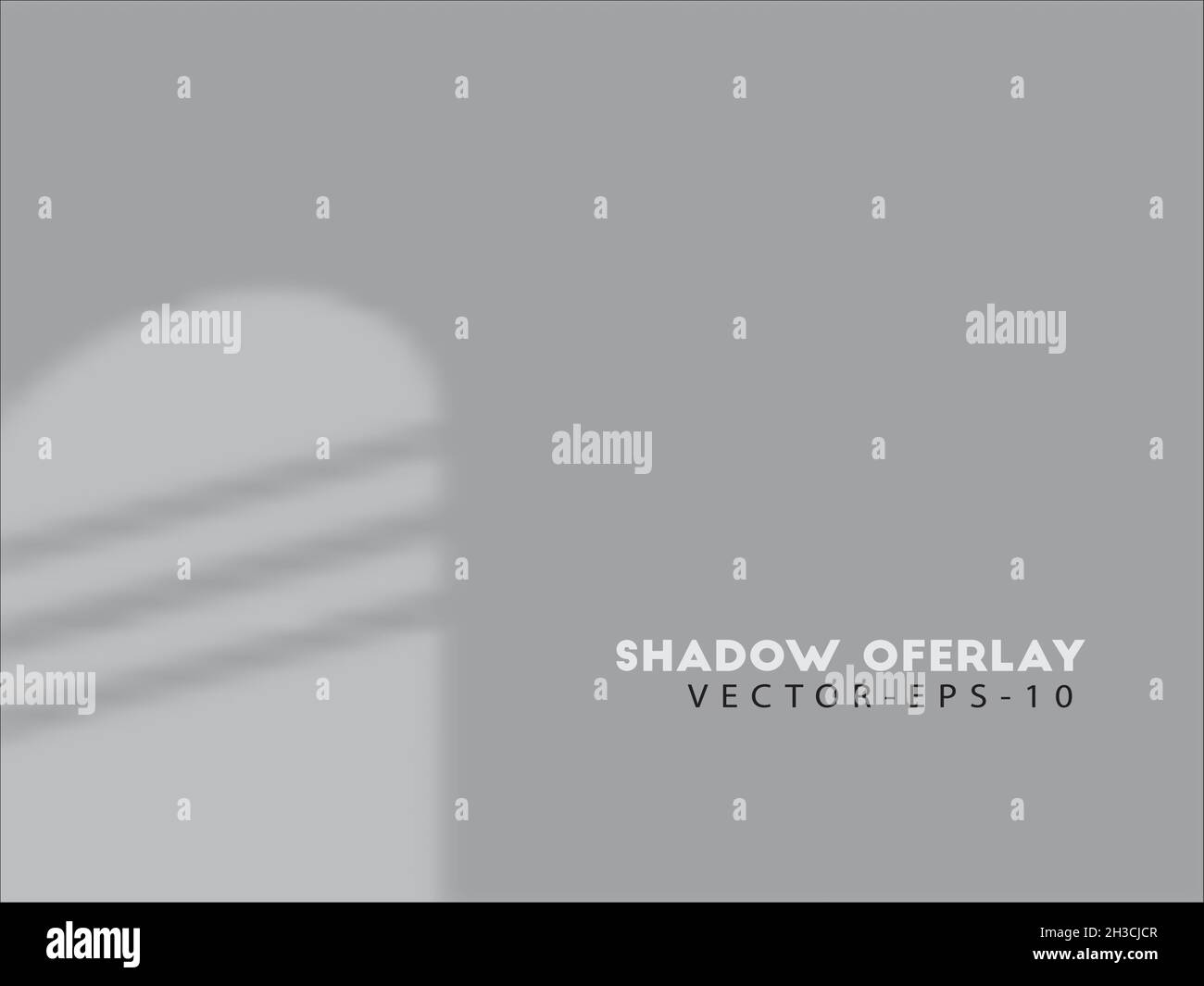 shadow overlay vettoriale, il vettore può essere utilizzato per il vostro progetto, web, raccolta e così via Illustrazione Vettoriale