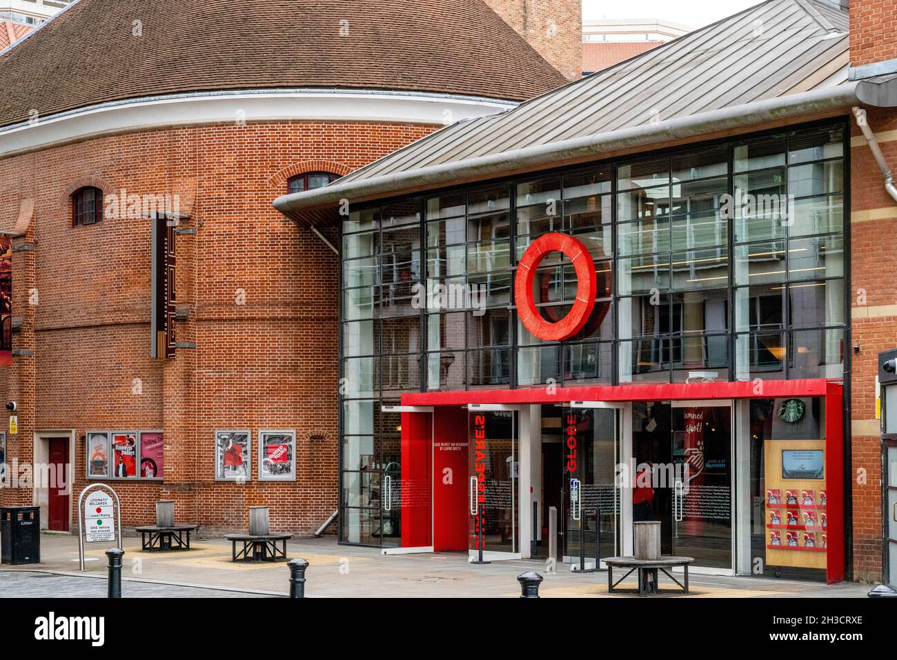 Globe Theatre di Shakespeare, Londra, Regno Unito. Foto Stock