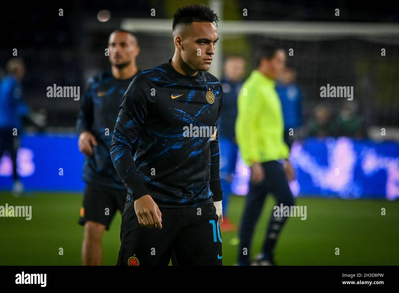 Stadio Carlo Castellani, Empoli, Italia, 27 ottobre 2021, Lautaro Martinez Inter durante Empoli FC vs Inter - FC Internazionale - Calcio Italiana Ser Foto Stock