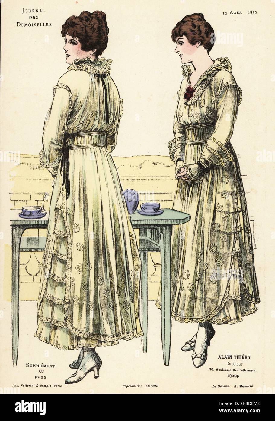 Womens fashion 1915 immagini e fotografie stock ad alta risoluzione - Alamy