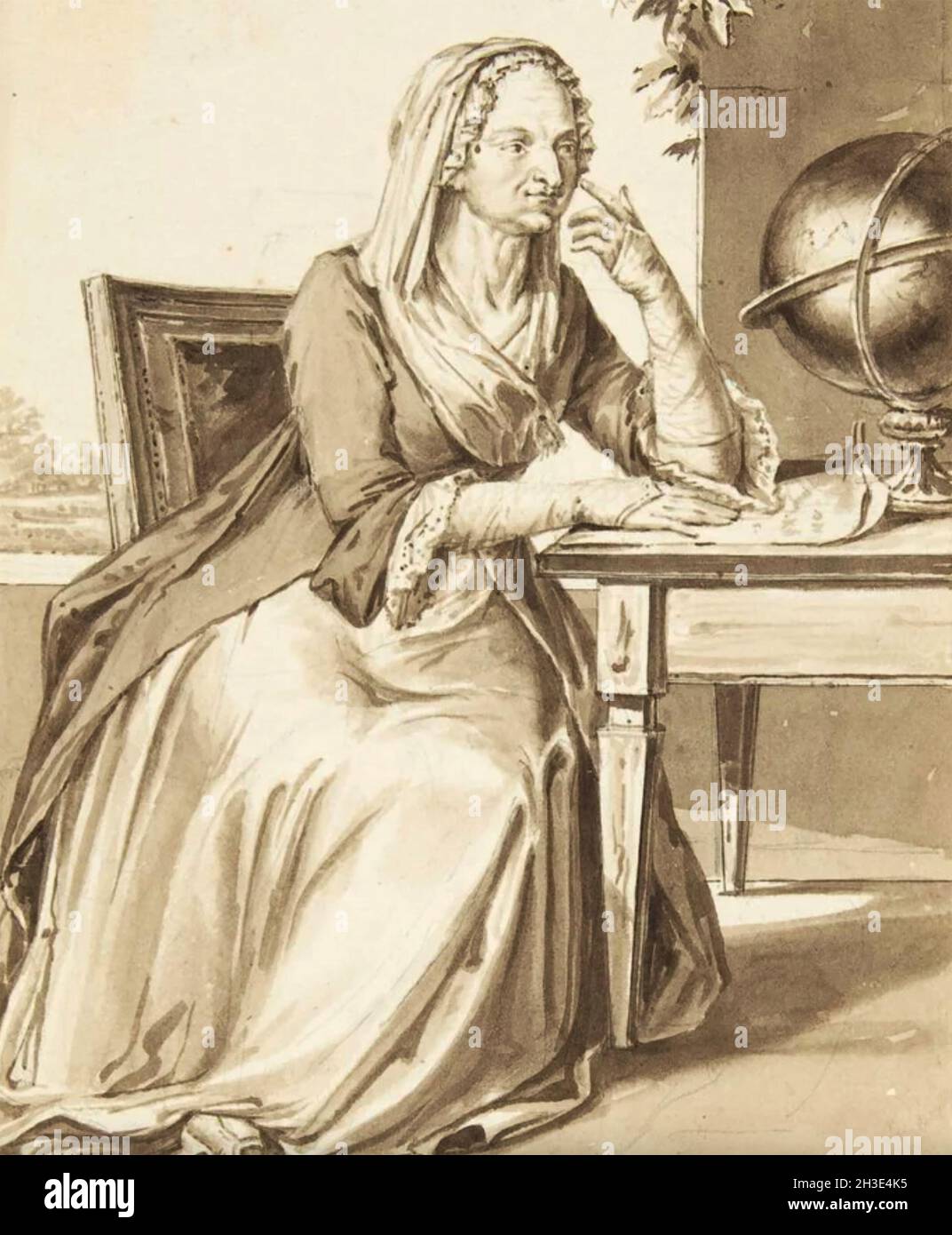 MARIA GAETANA AGNESI (1718-1799) matematico, filosofo e umanitario italiano Foto Stock