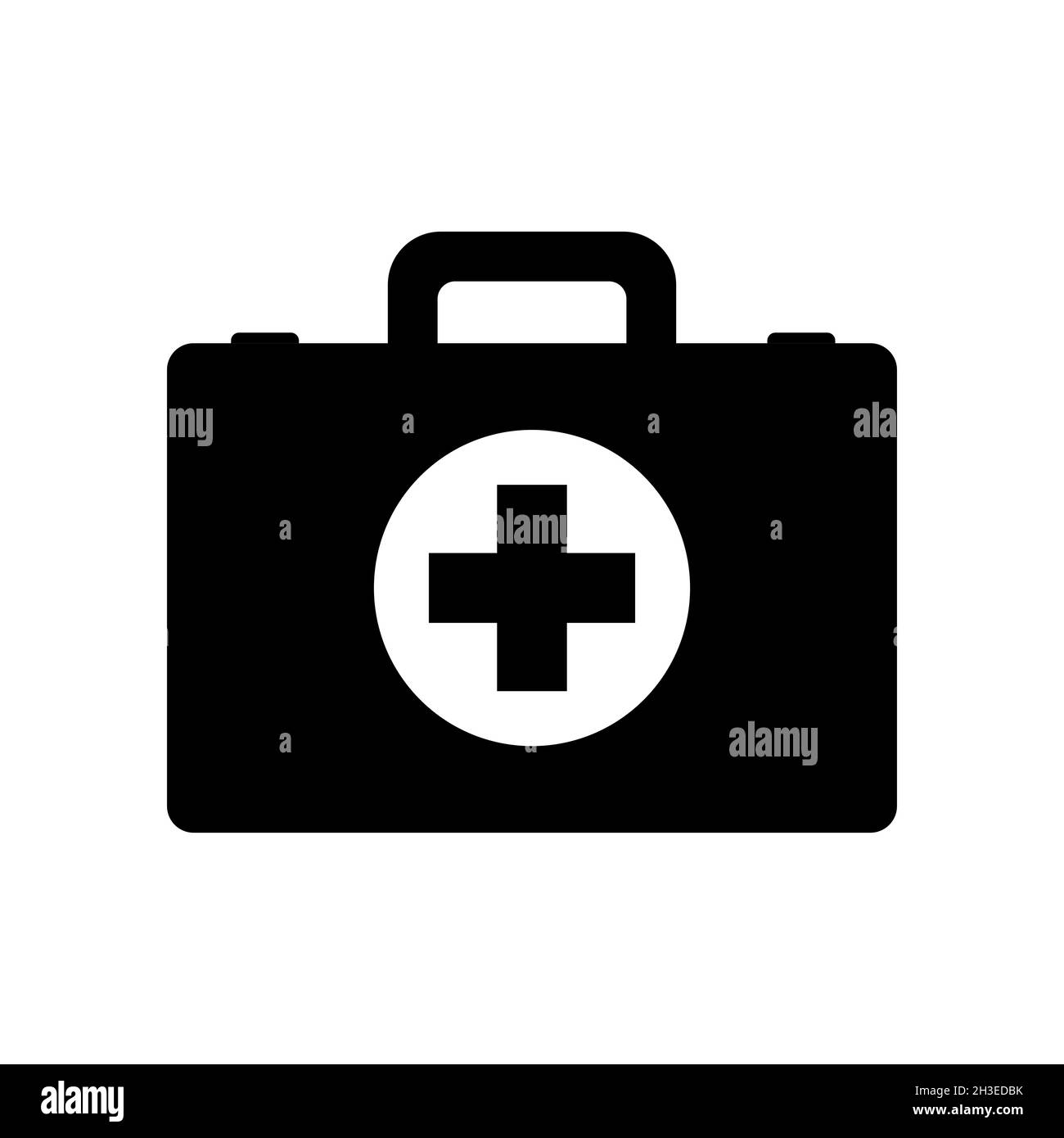 Icona del primo soccorso design semplice Illustrazione Vettoriale