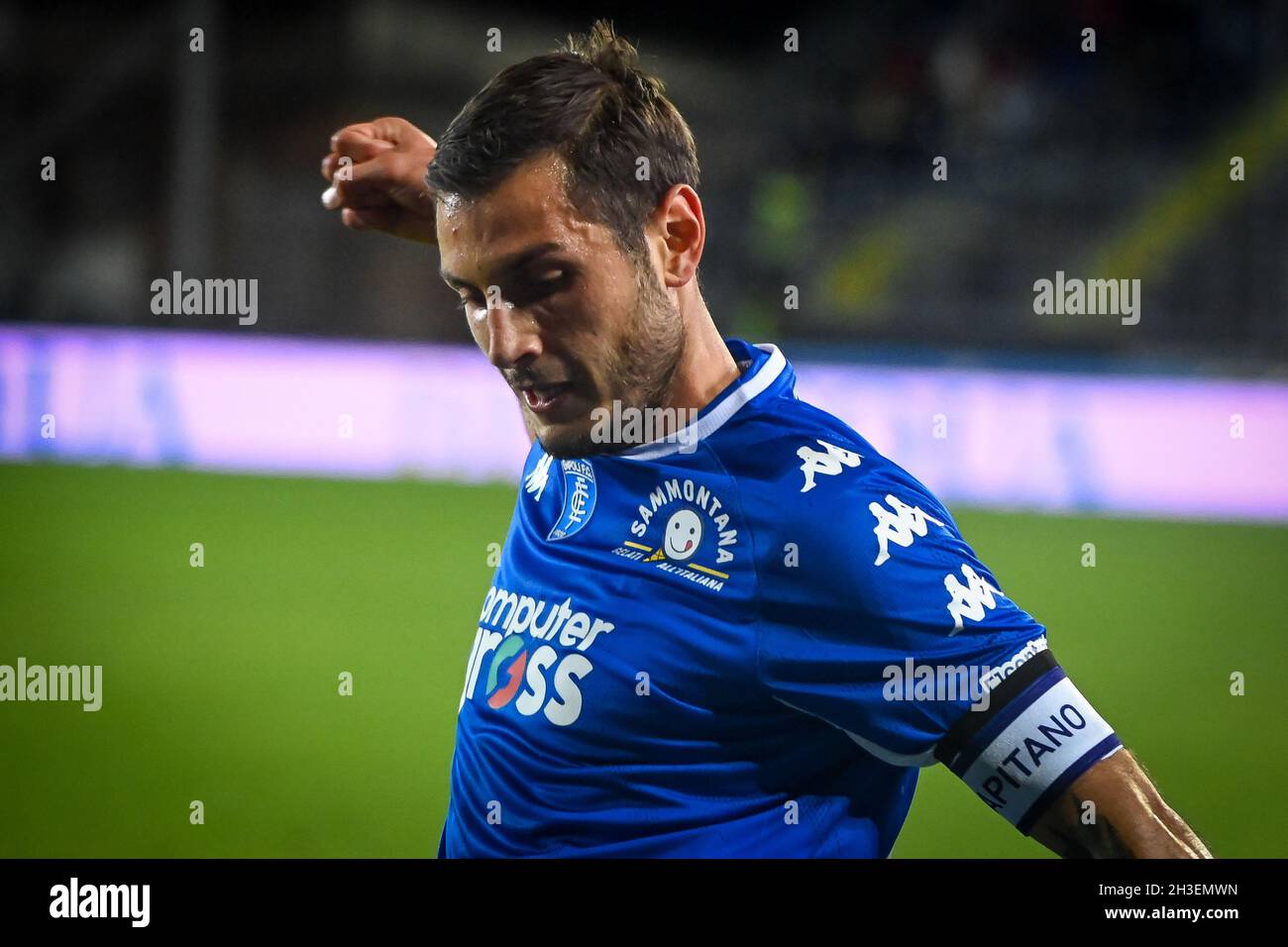 Stadio Carlo Castellani, Empoli, Italia, 27 ottobre 2021, Bandinelli Filippo Empoli ritratto durante Empoli FC vs Inter - FC Internazionale - Italia Foto Stock