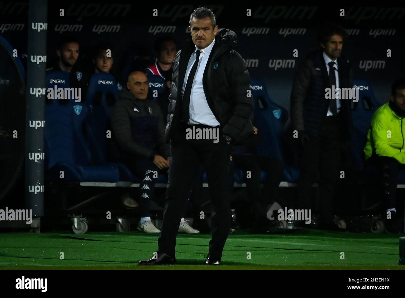 Stadio Carlo Castellani, Empoli, Italia, 27 ottobre 2021, Massimiliano Farris secondo allenatore Inter durante Empoli FC vs Inter - FC Internazionale - IT Foto Stock