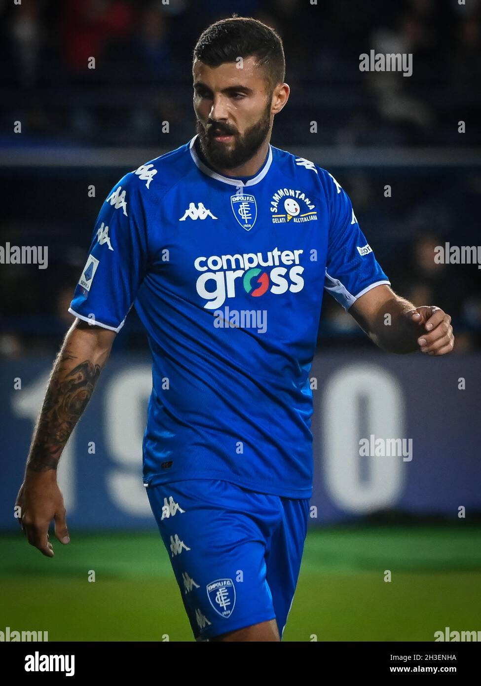 Stadio Carlo Castellani, Empoli, Italia, 27 ottobre 2021, Cutrone Patrick (Empoli) ritratto durante Empoli FC vs Inter - FC Internazionale - Italiano Foto Stock
