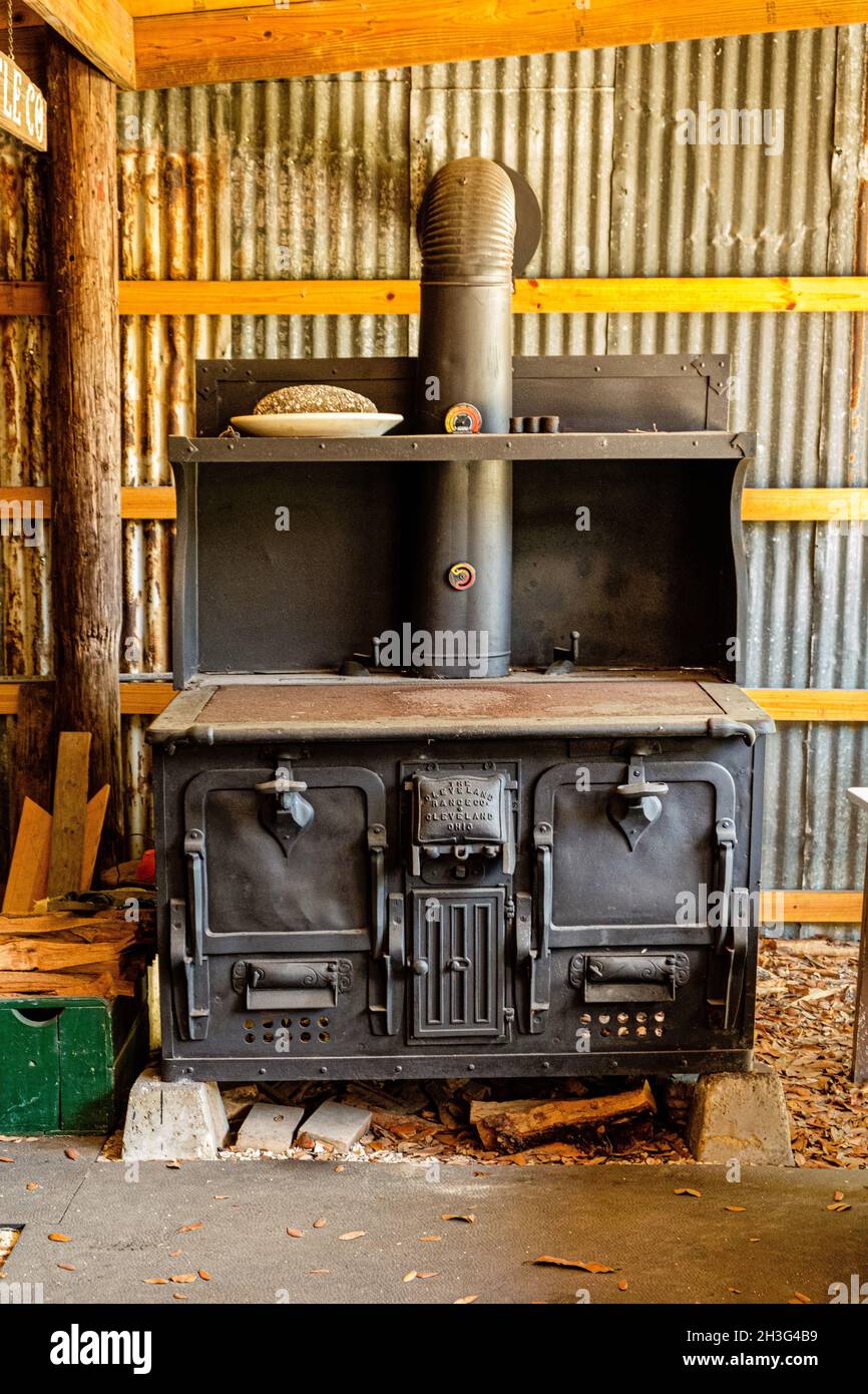 Iron Range, MacIvey Cattle Co, Koreshan state Park, Corkscrew Road, estero, Florida Foto Stock