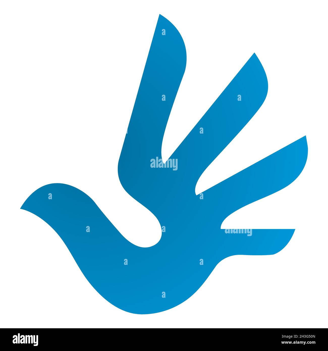 Vinnytsia, Ucraina - 27 ottobre 2021: Logo dei diritti umani. Illustrazione vettoriale Illustrazione Vettoriale