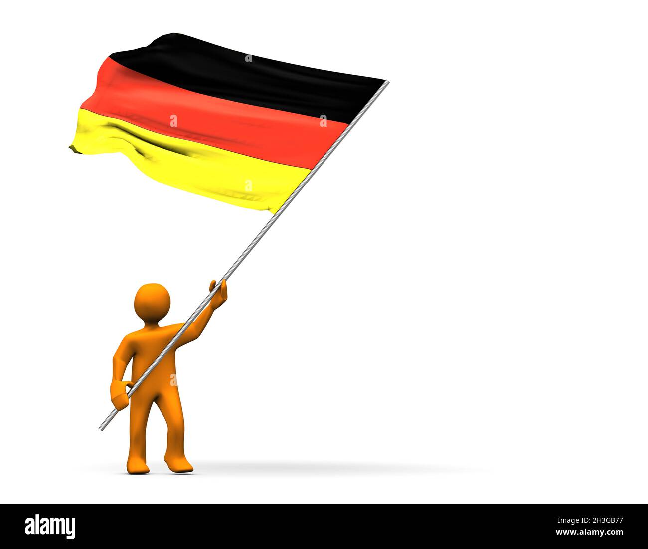 Ventilatore di calcio Foto Stock