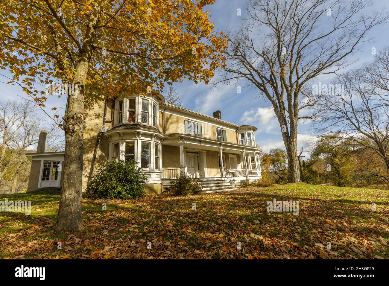Homestead, Waterloo Village, Stanhope, New Jersey, Stati Uniti Foto Stock