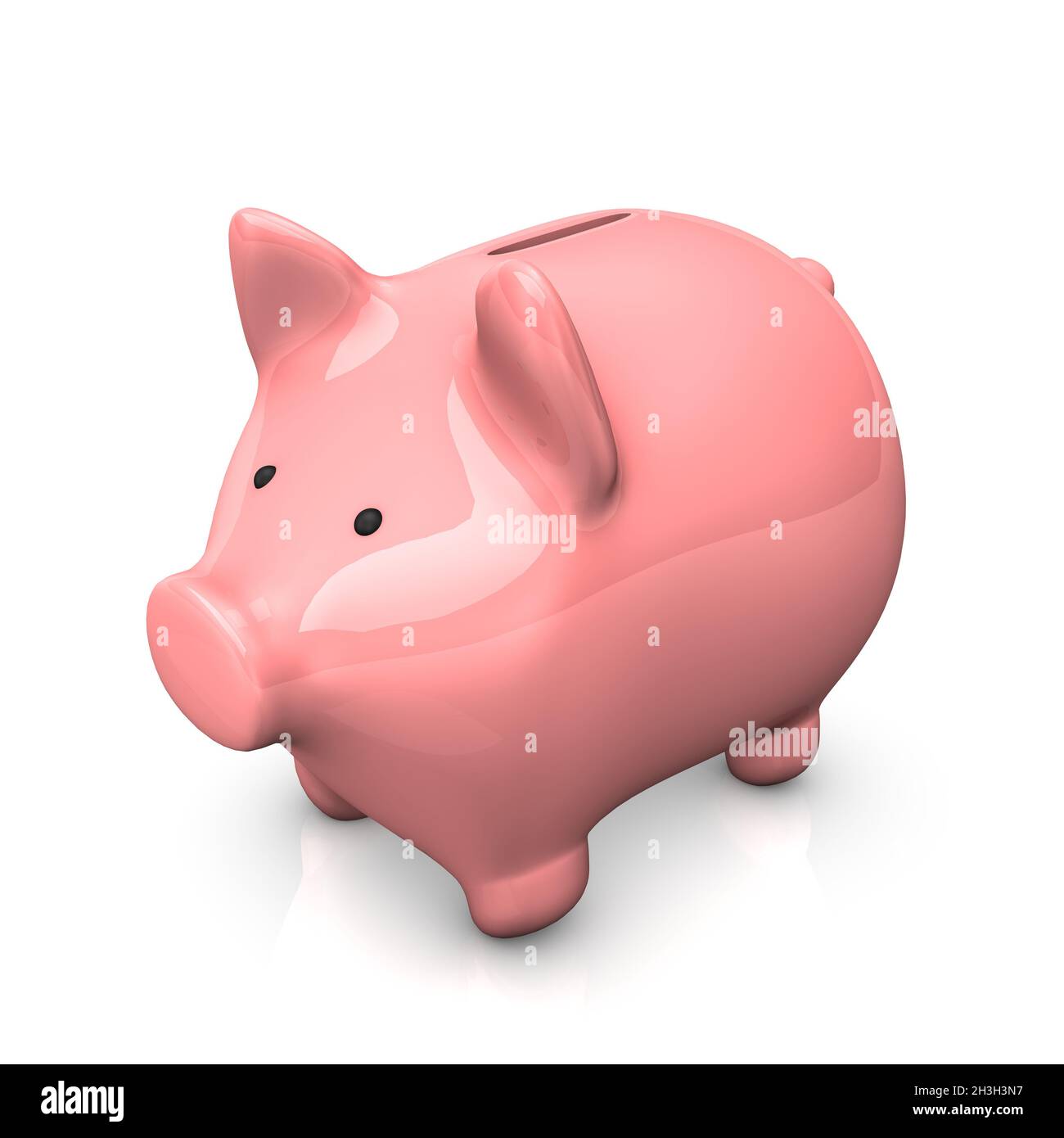Banca Piggy dentellare Foto Stock