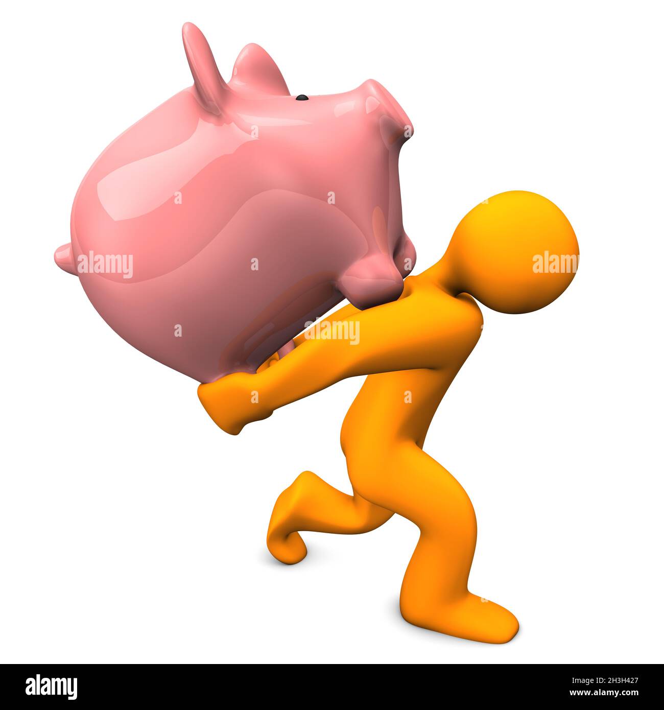 Piggy Bank fardello Foto Stock