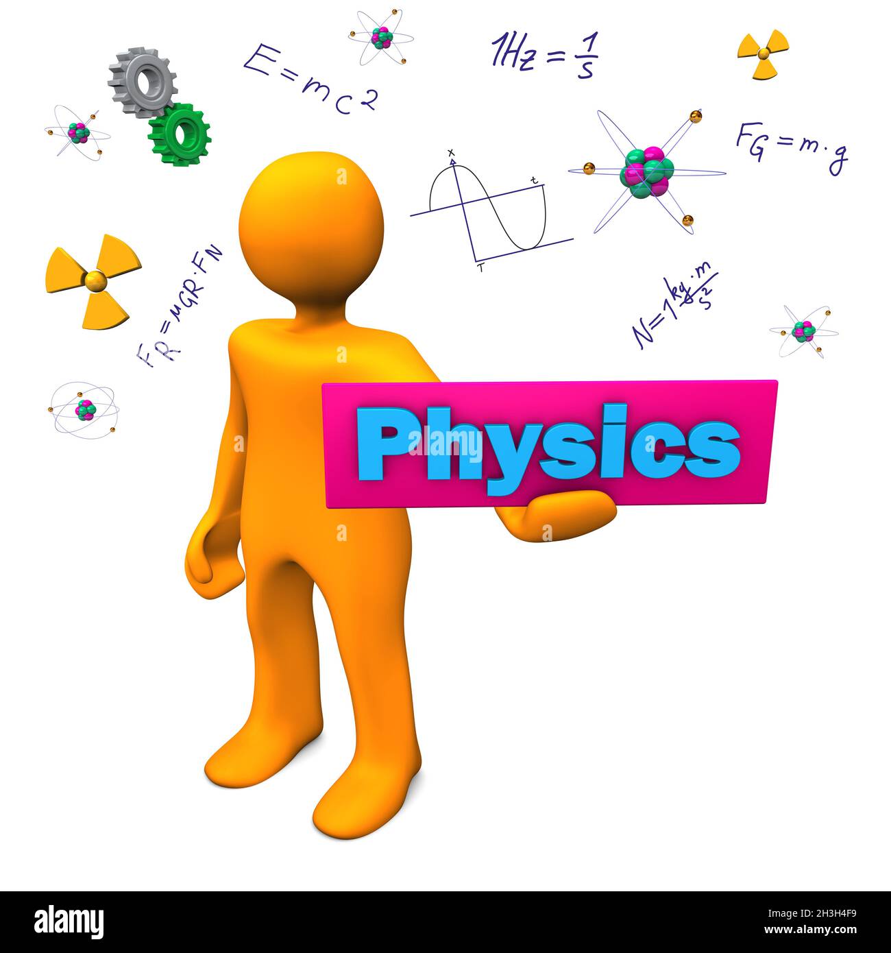 Fisica Foto Stock