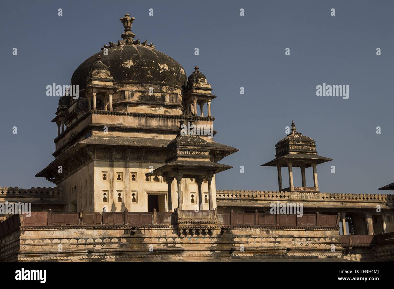 Jahangir Mahal a Orchha. Madhya Pradesh, India Foto Stock