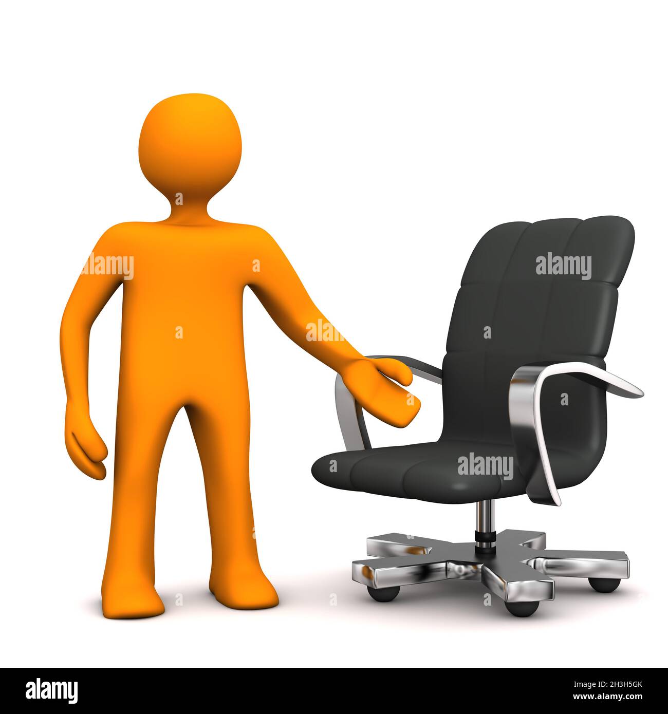 Poltroncina manichino Foto Stock