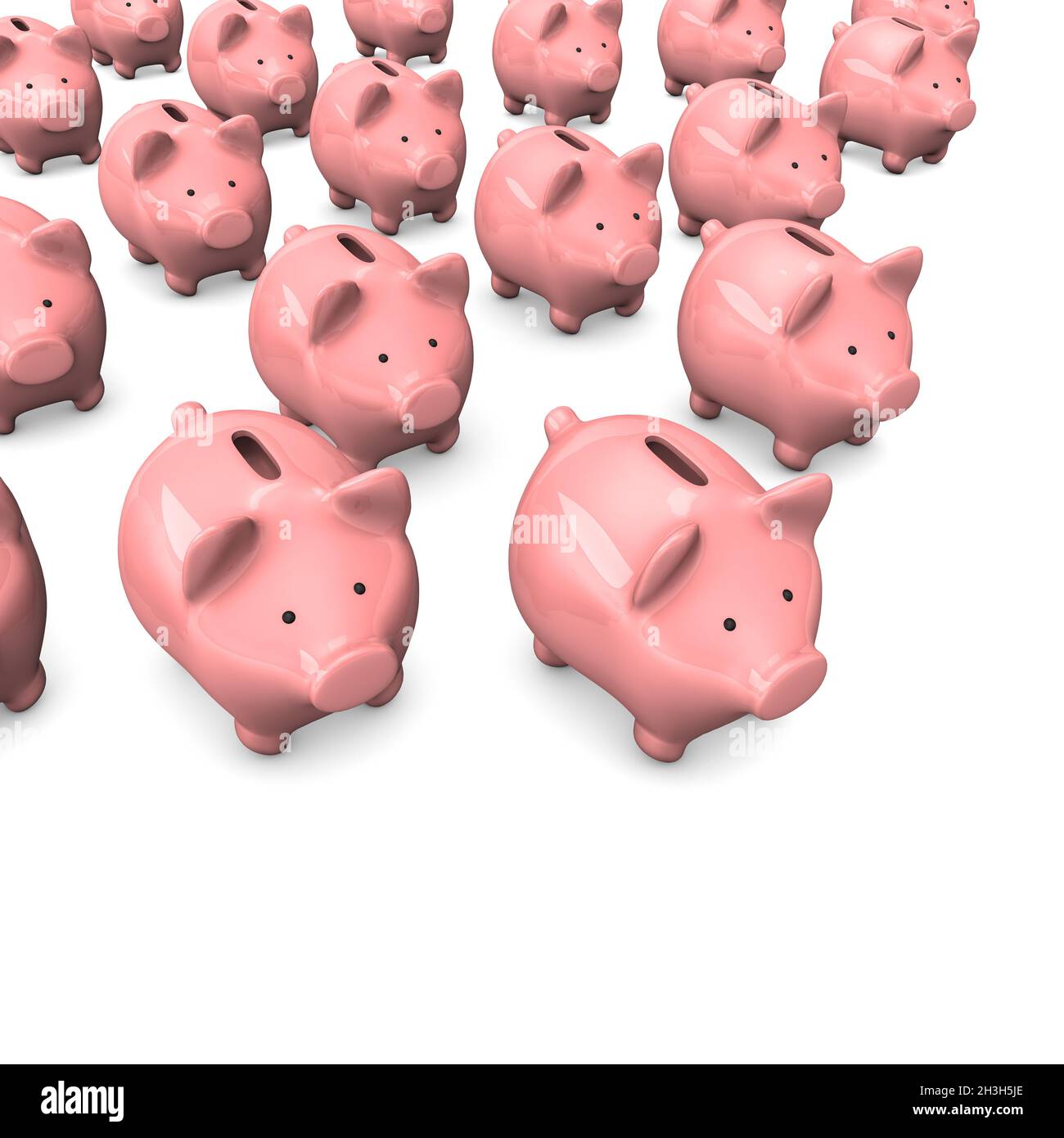 Salvadanai Foto Stock