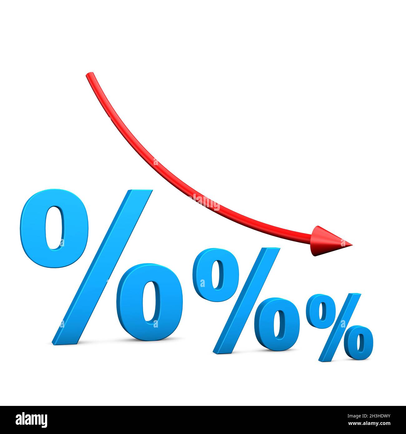 Calo di interesse Foto Stock