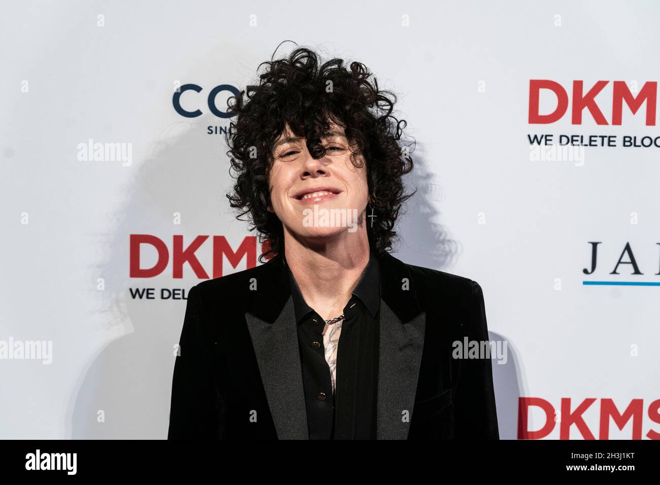 New York, NY - 28 ottobre 2021: LP (Laura Pergolizzi Ruffo) partecipa al DKMS Gala del 30° anniversario a Cipriani Wall Street Foto Stock