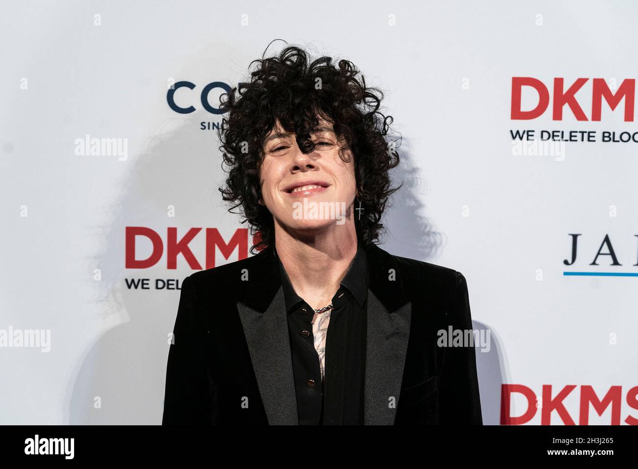 New York, Stati Uniti. 28 ottobre 2021. LP (Laura Pergolizzi Ruffo) partecipa al 30° anniversario DKMS Gala al Cipriani Wall Street di New York il 28 ottobre 2021. (Foto di Lev Radin/Sipa USA) Credit: Sipa USA/Alamy Live News Foto Stock