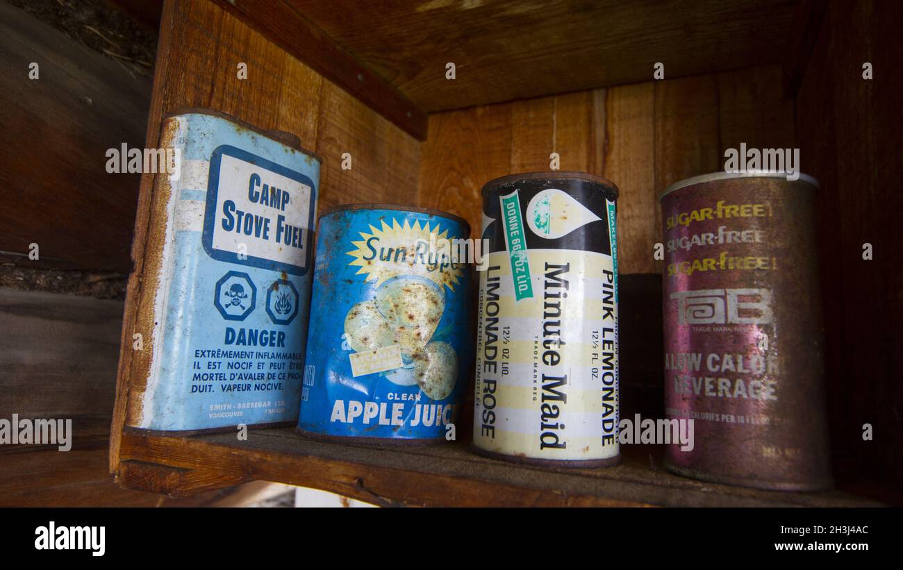 Yukon - Fort Selkirk Foto Stock