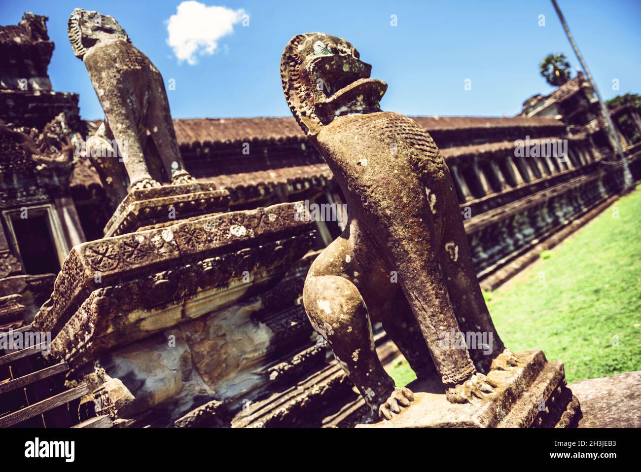 Angkor Wat, Siem Reap, Cambogia Foto Stock