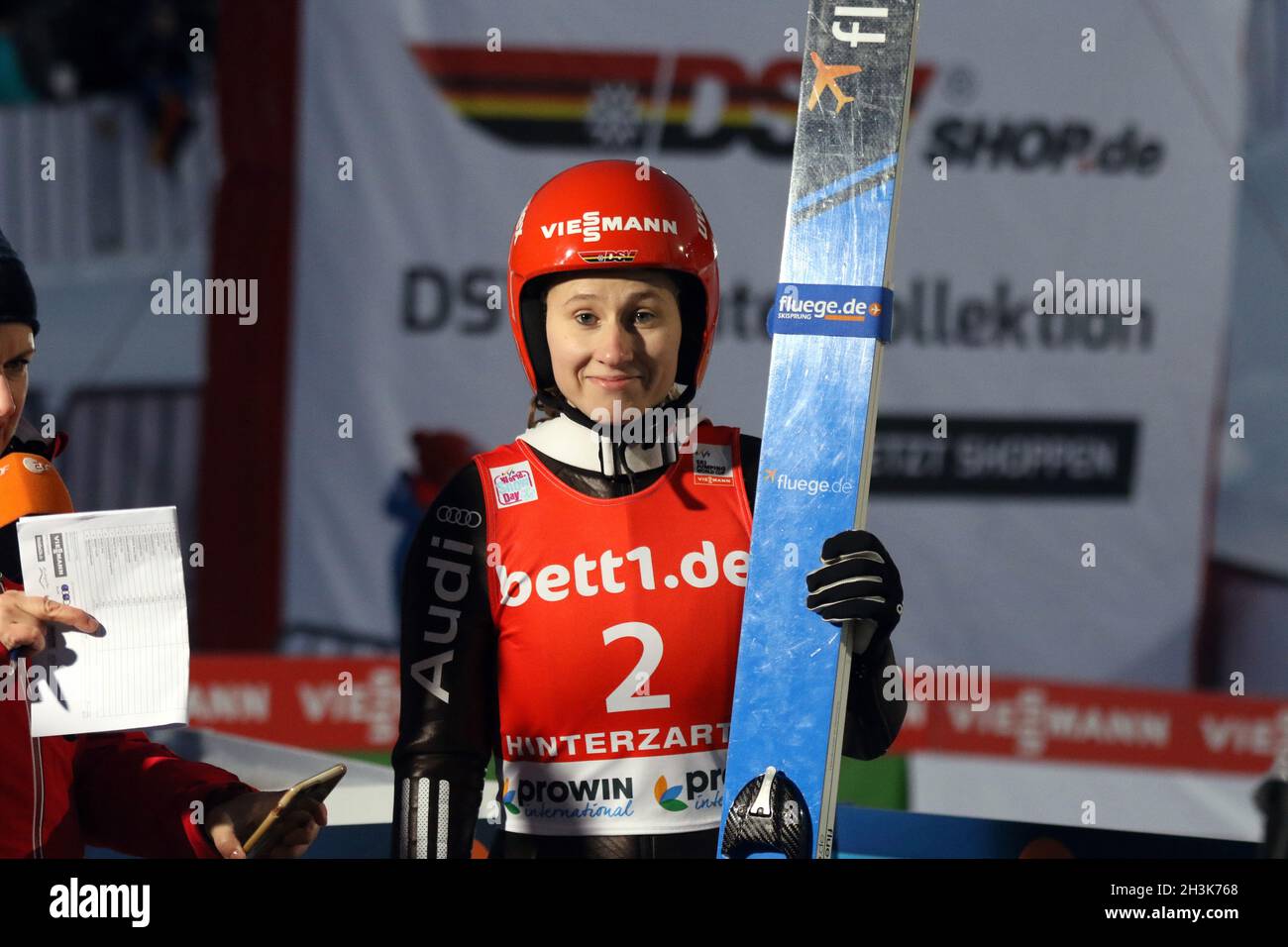 FIS World Cup Ski Jumping Women - Concorso individuale Foto Stock