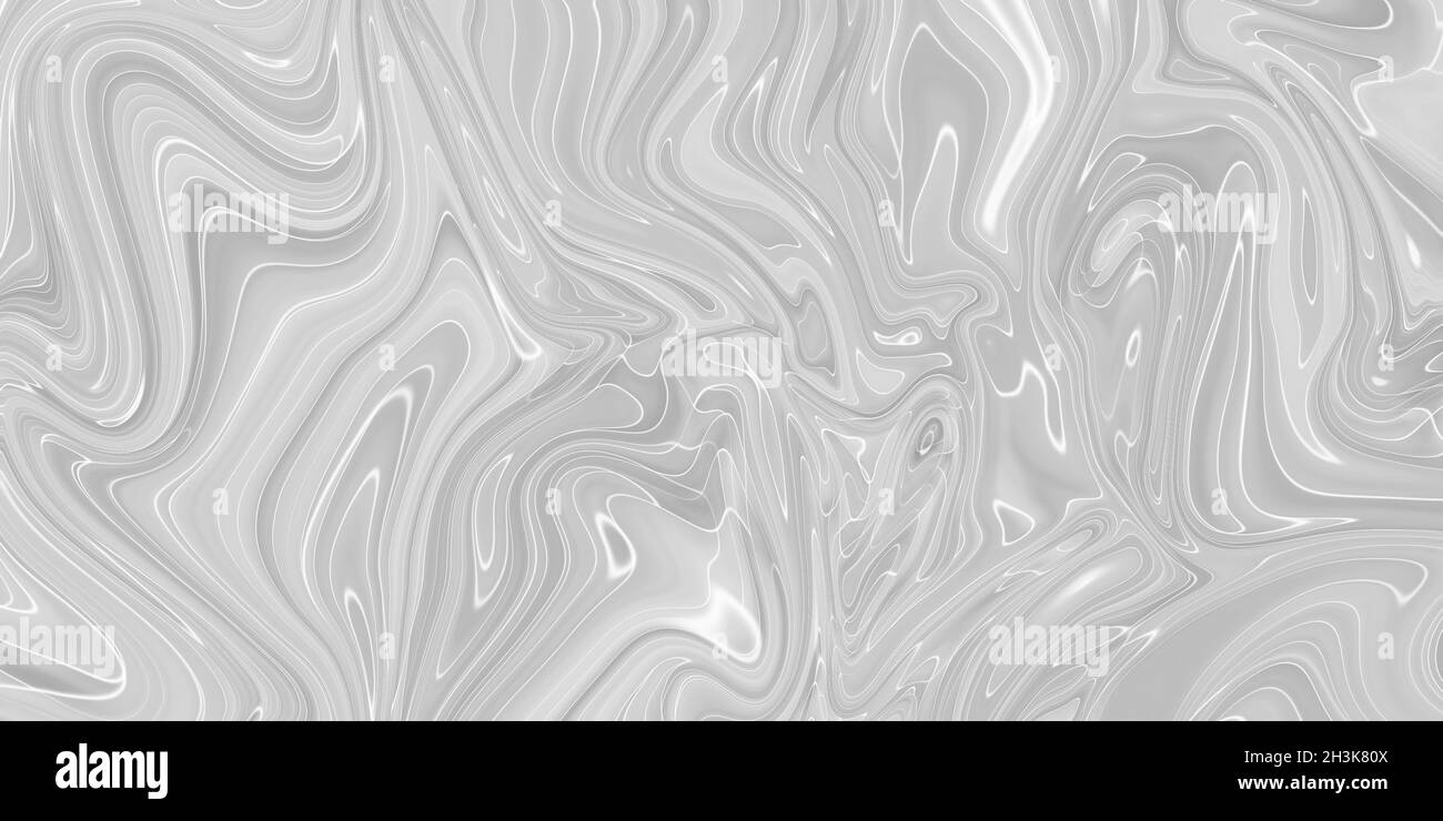 Texture astratta in marmo. Sfondo grigio bianco e nero. Tecnica artigianale Foto Stock