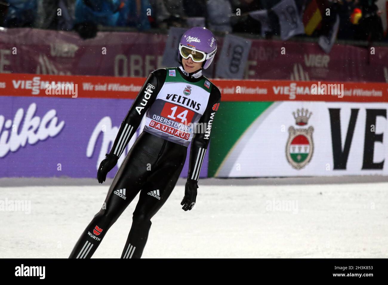 66a Torneo delle quattro colline: Concorso Oberstdorf Foto Stock