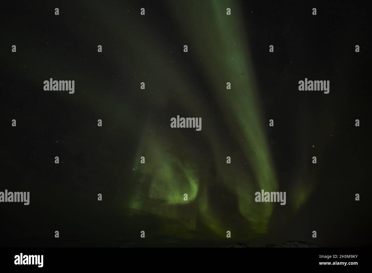 Aurora boreale Foto Stock