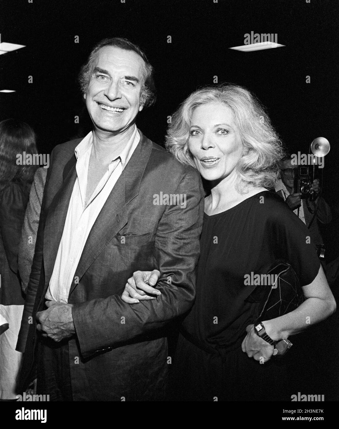 Martin Landau e Barbara Bain Circa 1980's Credit: Ralph Dominguez/MediaPunch Foto Stock