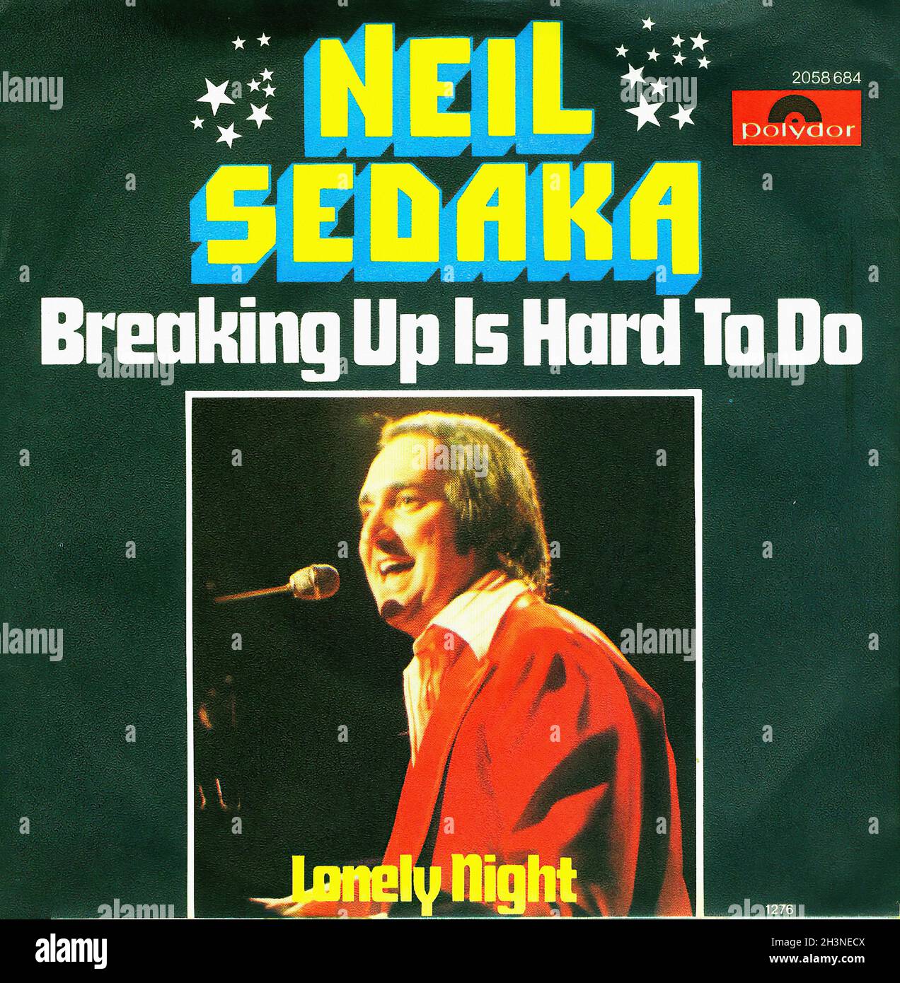 Vintage Vinyl Recording - Sedaka, Neil - Breaking Up is Hard to Do - D - 1975 Foto Stock
