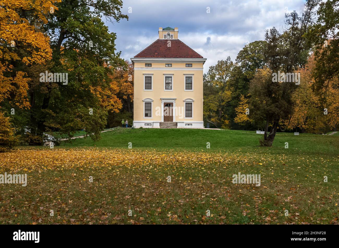 Castello Luisium a Dessau Foto Stock