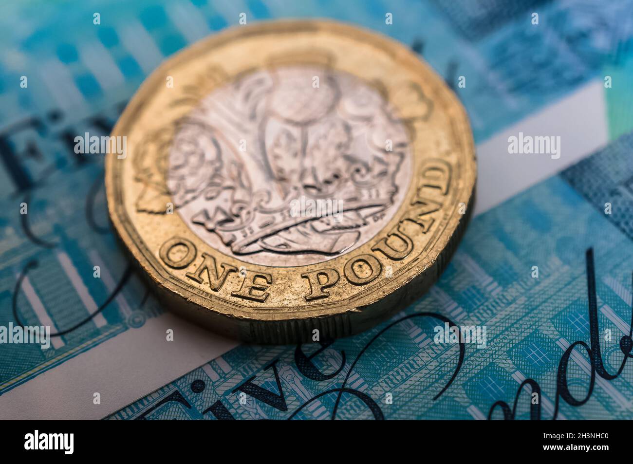 banconota da 50 sterline inglesi con regina elisabetta II d'inghilterra