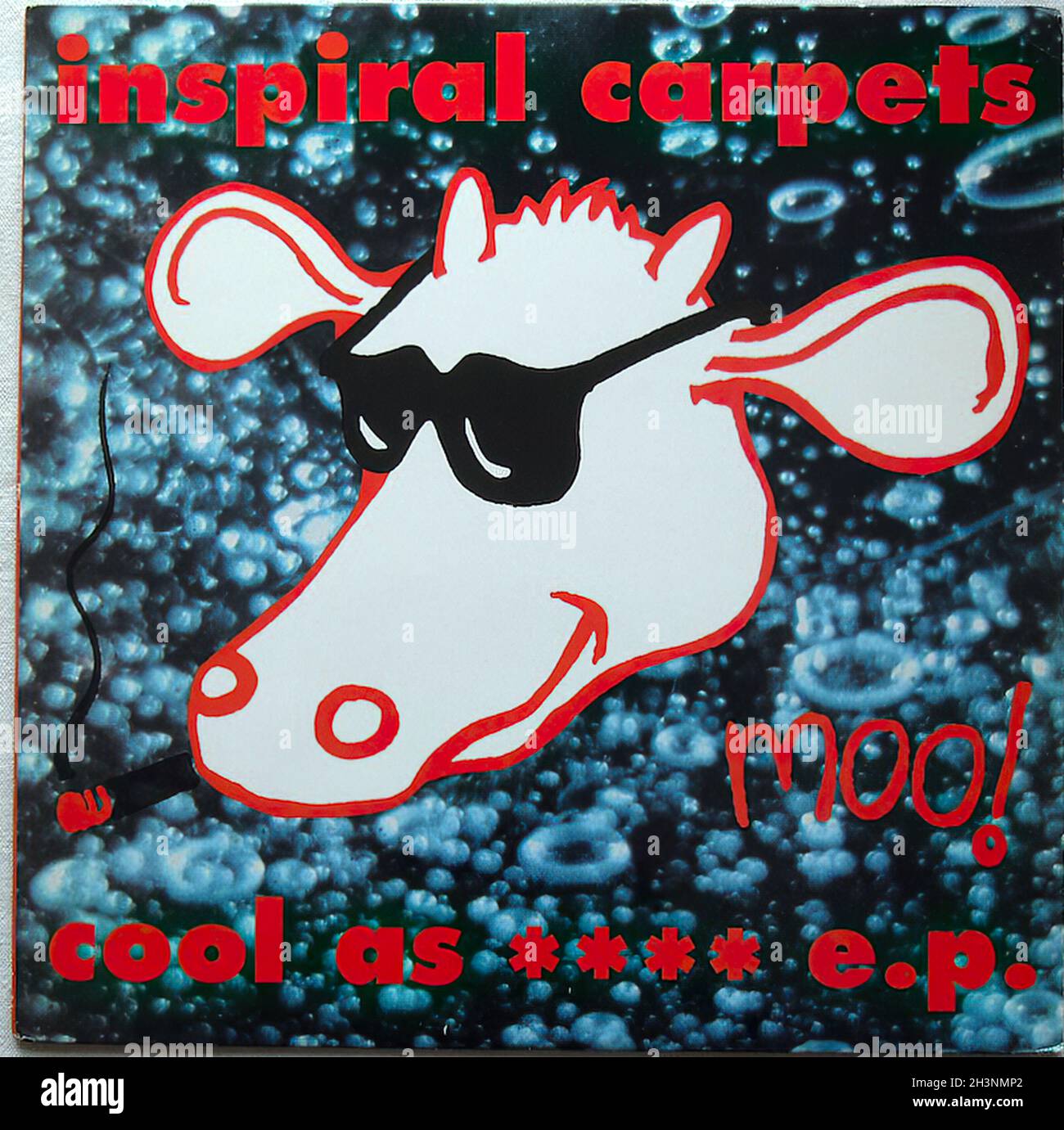 1990 tappeti a spirale Cool AS   EP Record UK Original Vintage Vinyl 1990 12 pollici Single Sleeve A Foto Stock