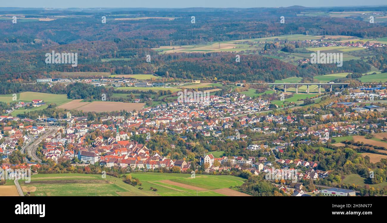 Engen im Hegau Foto Stock