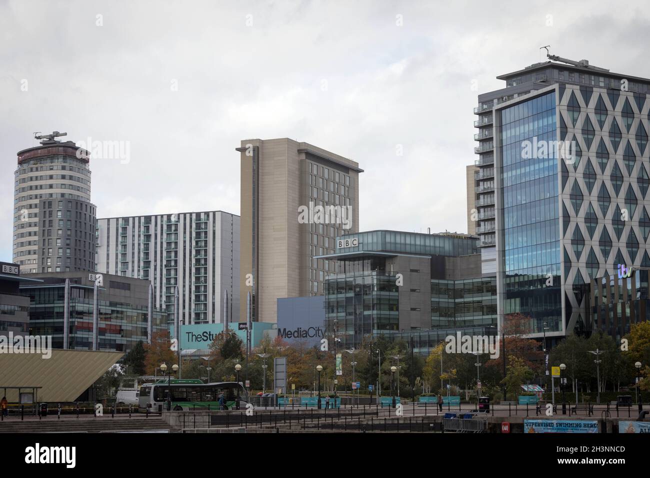 Media City, Salford Quays, Greater Manchester Foto Stock